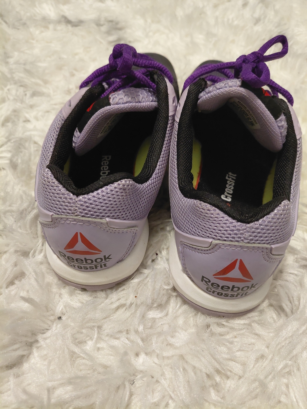 Reebok Women's Lavender CrossFit Training Shoes - Picture 3 of 9